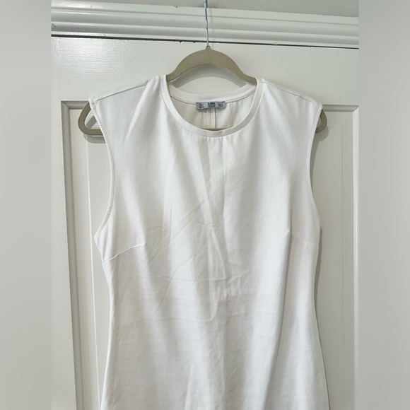 Zara white bodycon midi dress fitted - Picture 4 of 11
